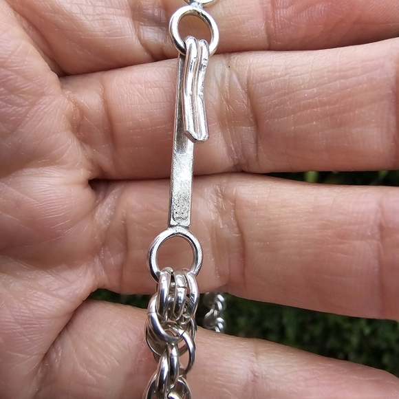 Large Sterling Tiger Necklace - Picture 7 of 10